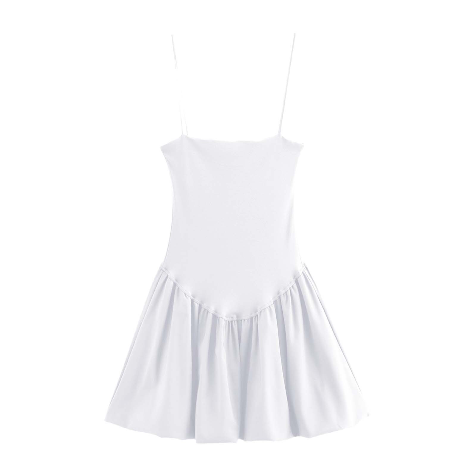 Vestido de gasa con volantes y patchwork para mujer: elegante atuendo para fiestas de verano y bodas